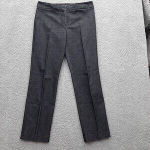 Kenneth Cole Reaction Women's Black Slate Dress Pants Size 10 30" Inseam